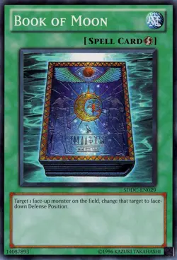 Yugioh! MP Book of Moon - SDDC-EN029 - Common - Unlimited Moderately Played, Eng - Image 1