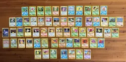 Vintage Base Set, Jungle, Fossil, Base 2, Gym, Neo Un/Common Pokemon Card Lot - Image 1