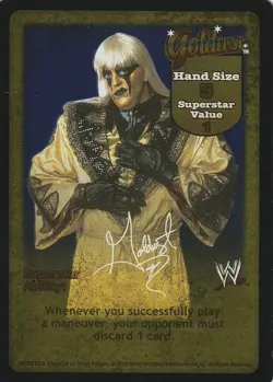 WWE: Goldust Superstar Card for Goldust [Lightly Played] Raw Deal Wrestling WWF - Image 1