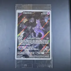 Mewtwo SVP052 Scarlet & Violet 151 Illustration Promo Pokemon Card * Sealed * - Image 1