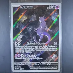 Mewtwo SVP052 Scarlet & Violet 151 Illustration Promo Pokemon Card * Sealed * - Image 2