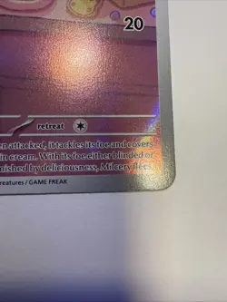 Pokemon Milcery TCG Card 152/142SV07: Stellar Crown Holo Illustration Rare Nm - Image 3