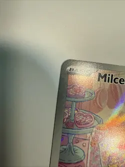 Pokemon Milcery TCG Card 152/142SV07: Stellar Crown Holo Illustration Rare Nm - Image 4