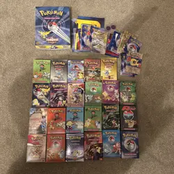 Pokemon Theme Deck Box Bundle. Loads of Rule book, Card List & coins/counters - Image 1