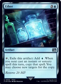 MTG Ether Foil NM FINAL FANTASY Magic 53 - Image 1