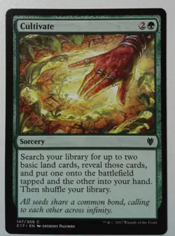 Cultivate *Common* Magic MtG x1 Commander 2017 - Image 1