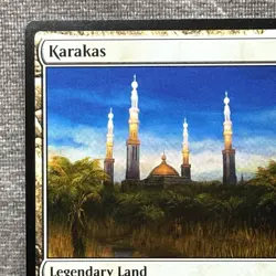Karakas - Eternal Masters (EMA) #240 Non-Foil NM Magic MTG Legendary Land - Image 2