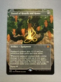 Sword of Hearth and Home (Borderless) Modern Horizons 2 Regular (Set#: 324) NM - Image 1