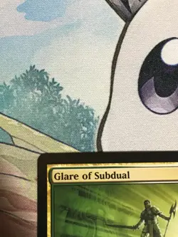 C6175 MAGIC MTG RAVNICA: CITY OF GUILDS GLARE OF SUBDUAL #207 LP RARE - Image 3
