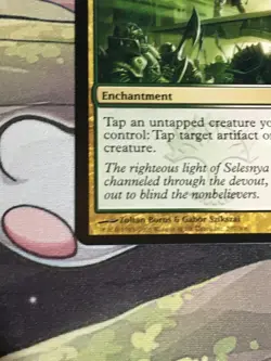 C6175 MAGIC MTG RAVNICA: CITY OF GUILDS GLARE OF SUBDUAL #207 LP RARE - Image 4