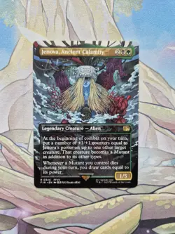 MTG - Jenova, Ancient Calamity - Borderless - Final Fantasy - FIN 0346 NM - Image 1