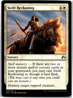 Magic the Gathering Swift Reckoning Magic Origins x1 MTG Free Shipping! - Image 1