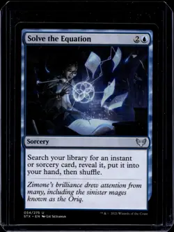 MTG Solve the Equation - Strixhaven: School of Mages #054 - Image 1