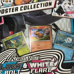 Pokemon Black Bolt And White Flare Unova Poster Box poster & promos- NO PACKS - Image 3
