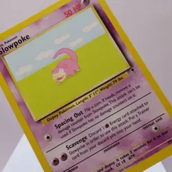 Pokemon TCG - Slowpoke 93/110 Legendary Collection Common WOTC - EXC - Image 1