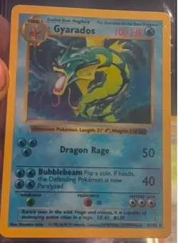 Pokemon Gyarados Holo Shadowless Rare TCG Base Set Mint | PSA 8-10 Candidate - Image 4