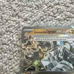 Cornerstone Mask Ogerpon Ex 58/131 Prismatic Evolutions -Near Mint- Pokemon TCG - Image 2