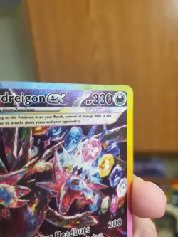 Pokemon TCG Hydreigon EX Tera Surging Sparks Ultra Rare - Image 3