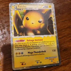 Raichu Prime 83/90 Undaunted Holo Ultra Rare Pokemon TCG Nintendo LP - Image 1