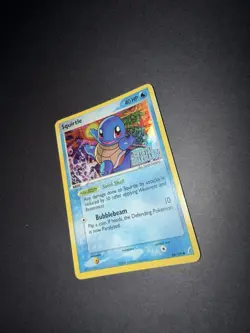 Squirtle 64/100 Crystal Guardians Reverse Holo STAMPED Pokemon TCG Mint - Image 2