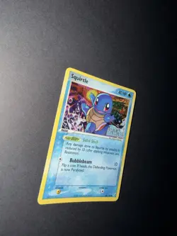 Squirtle 64/100 Crystal Guardians Reverse Holo STAMPED Pokemon TCG Mint - Image 4