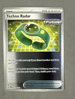 Pokemon TCG * SV Prismatic Evolutions * 130/131 Techno Radar REVERSE HOLO * NM - Image 1