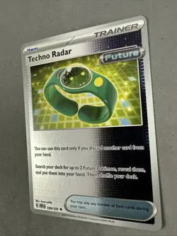 Pokemon TCG * SV Prismatic Evolutions * 130/131 Techno Radar REVERSE HOLO * NM - Image 2