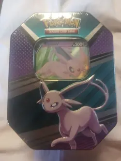 Pokemon TCG: V Heroes Tin - Espeon V - Brand NEW Half Sealed - Image 1