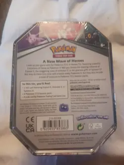 Pokemon TCG: V Heroes Tin - Espeon V - Brand NEW Half Sealed - Image 2