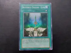 Yugioh - Butterfly Dagger - Elma DCR-032 Super Rare - Image 1