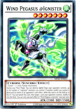 Wind Pegasus @Ignister - MP21-EN015 - Common - 1st Edition - Yugioh - Image 1