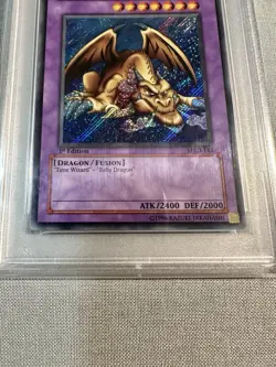 PSA 10 YuGiOh Thousand Dragon First Edition Secret Rare Asian English MRD-143 - Image 3