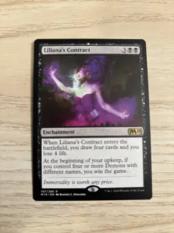Liliana's Contract M19 106 English - Core Set 2019 - MTG Magic Card NM - Image 1