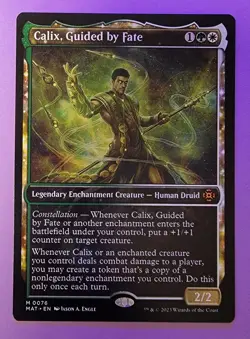 Calix, Guided by Fate (Showcase) (MTG- March of the Machine: The Aftermath) - Image 1