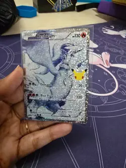 Reshiram Pokemon Card 113/114 Celebrations Classic Collection Near Mint - Image 1