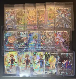 Dragon Ball Super Card Game TCG 16 Card Lot Valued At $240 Last Sold. In USA - Image 1