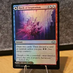 MTG Rush of Inspiration Modern Horizons 3 Set Foil #257 NM Fresh Pull No Play - Image 1