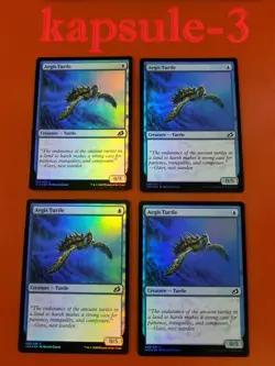 4x Aegis Turtle | FOIL | Ikoria Lair of Behemoths | MTG Magic Cards - Image 1