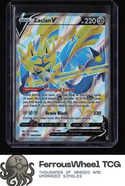 Zacian V (Shiny) - SWSH: Sword & Shield Promo Cards - (NM) - Image 1