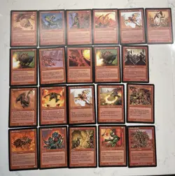 Magic The Gathering Alpha Edition Variety Card Lot 21 Vintage - Image 1