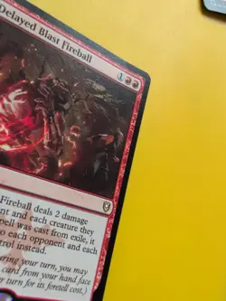 Delayed Blast Fireball. Rare Instant CLB MTG Card. Slight Crease As Shown - Image 4