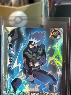 Naruto Cards Kayou Kakashi Hatake Ssr 087 Naruto Gcc Tcg / Pack Fresh New - Image 3