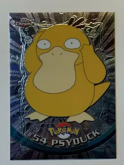 2000 Topps Chrome Pokemon Series 1 #54 Psyduck FREE COMBINED SHIPPING - Image 1