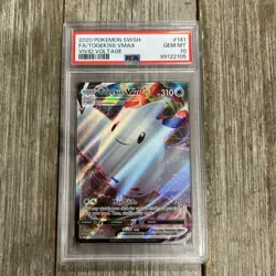 Graded PSA 10 2020 Pokemon SWSH FA/Togekiss VMax Vivid Voltage #141 - Image 1