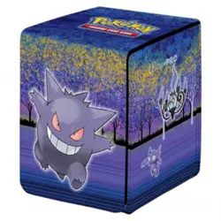 Gengar Haunted Hallow Alcove Ultra Pro flip box card box case for MTG Pokemon - Image 1