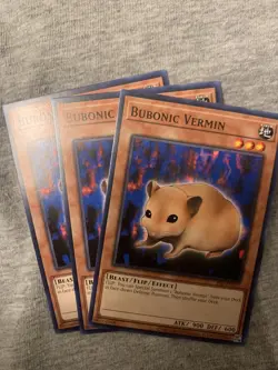 Yugioh! Bubonic Vermin - PSV-EN057 - Unlimited 25th Anniversary Edition Nm X3 - Image 1