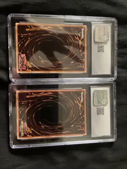 Yu-Gi-Oh! TCG Graded CGC Lot Of (2) Legend Saber 10 Akashic Magician 9 - Image 2