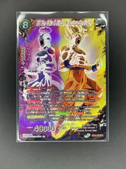 Dragon Ball Super Card Game English Version Scr Saiyan Son Goku Frieza - Image 1