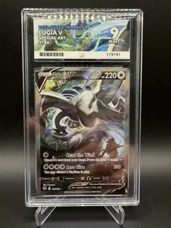 ACE 9 - Lugia V Alt Art Silver Tempest 186/195 Pokemon Card - Image 1