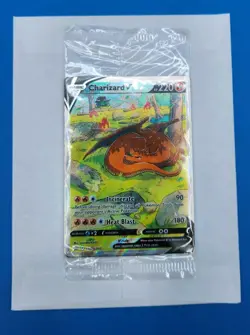 Factory sealed Charizard V Vstar VMAX SWSH260 SWSH261 & SWSH262 UPC Promo Cards - Image 1